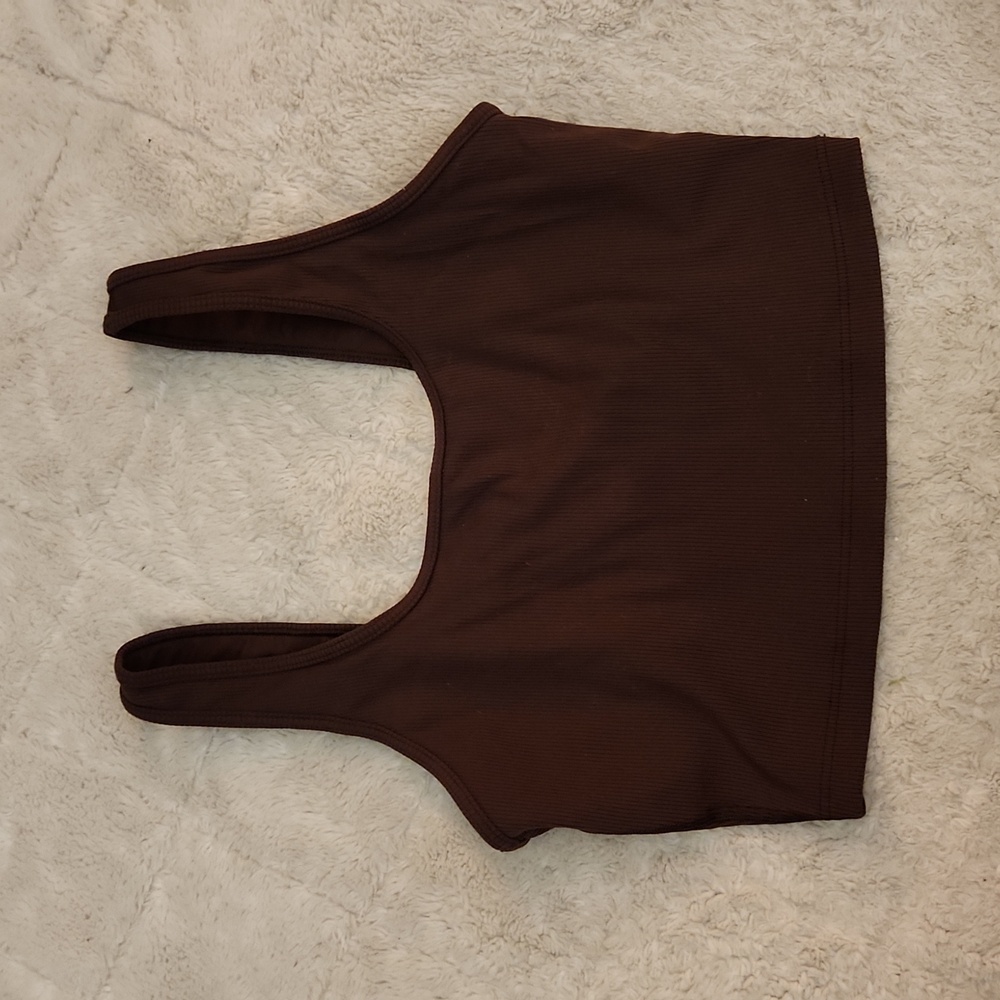 Aerie square neck bra tank